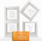 Baby Boxes with Letters, Clear Balloon Boxes for Baby Shower, White Transparent Block Babyboy Letter Boxes for Gender Reveal Party Decor, 4 PCS